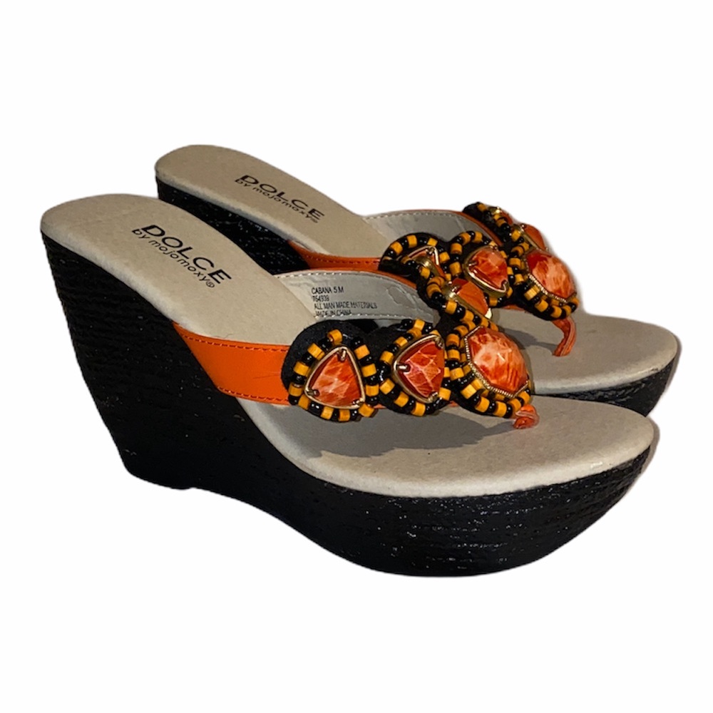 Dolce By Mojomoxy Wedge Sandals